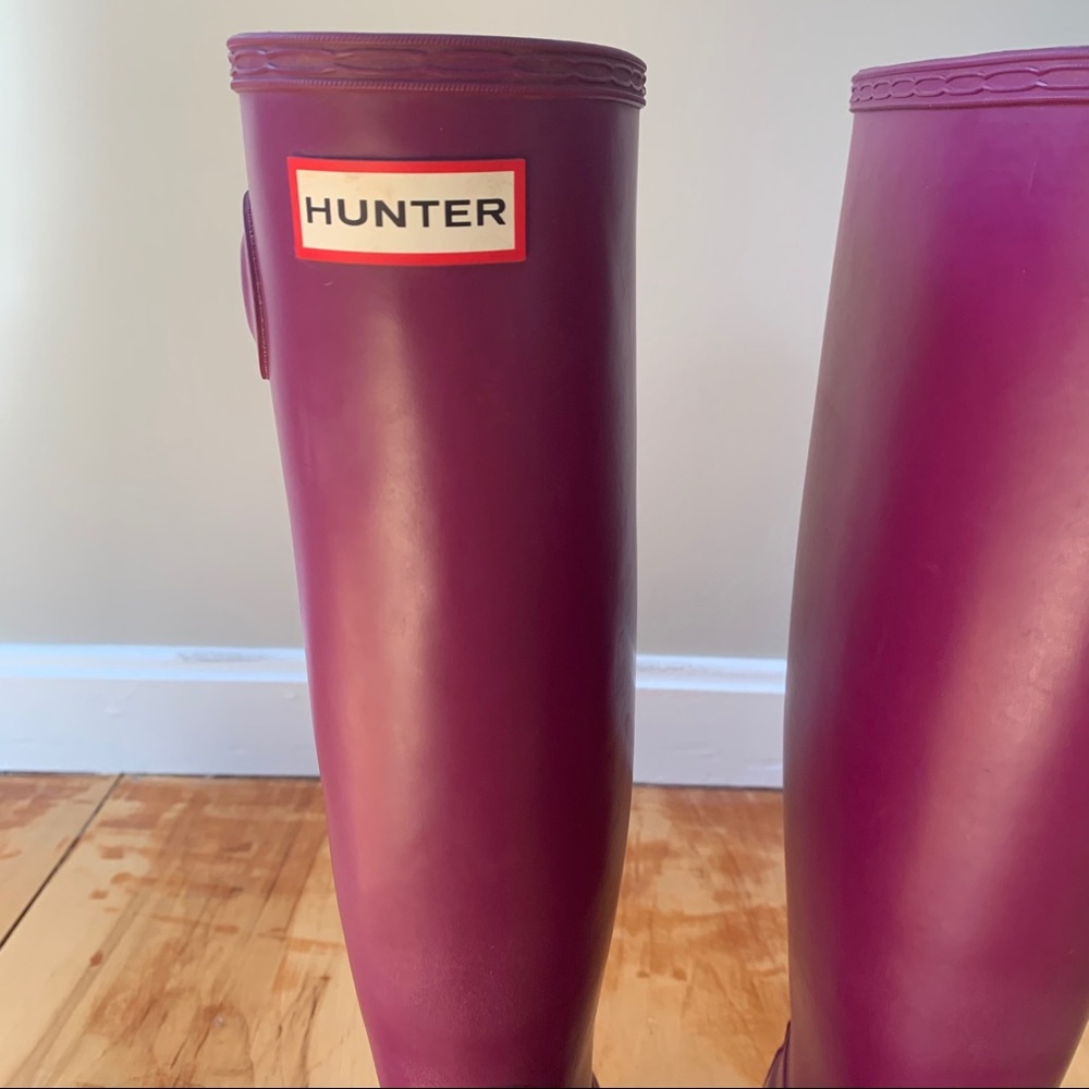 Women’s tall matte Hunter Boots